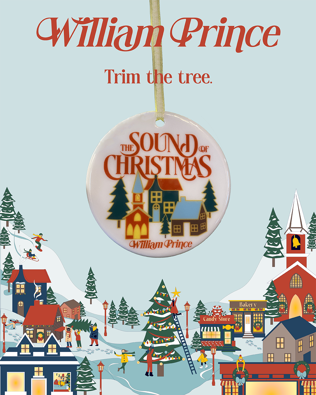 Sound of Christmas Tree Ornament